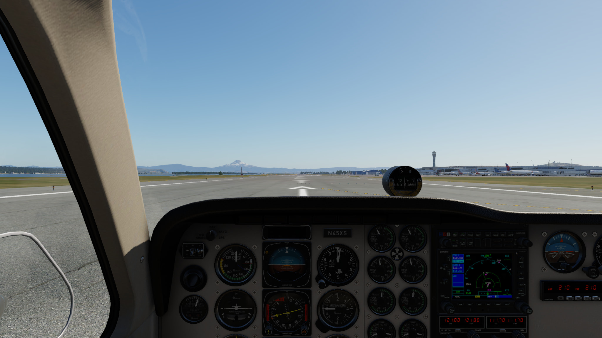 Unwarped view